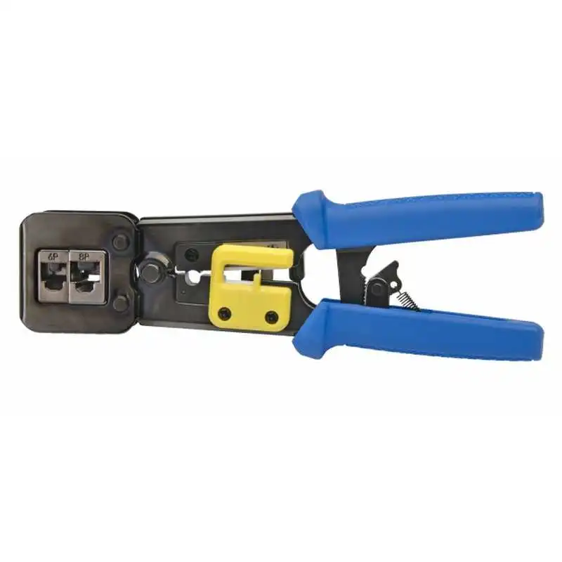 This is the EZ-RJPRO HD Crimp Tool used to strip electrical wires and is sold by Tech Store in Lebanon
