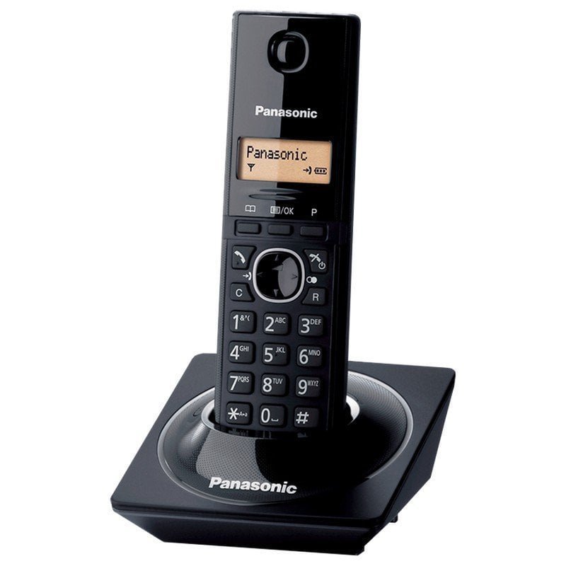 This is the KX-TG1711 Black Digital cordless phone with Alarm, Caller ID, and 50 telephone directory and it is sold by Tech Store Lebanon.