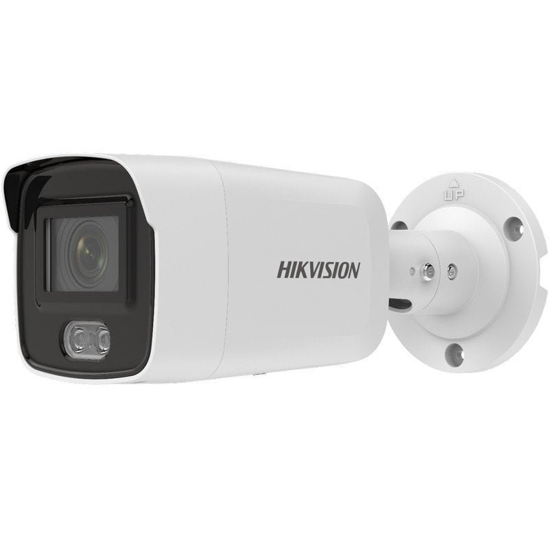 Hikvision DS-2CD2047G2-L 4MP ColorVu Fixed Mini Bullet Network Camera - Available at Tech Store Lebanon.