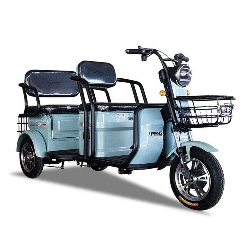This is a 3 Wheel Motorcycle Van Electric Tricycle is charged using Solar Energy and sold by Tech Store Lebanon