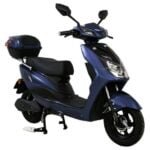 This is a Wolf Electric Motorcycle 2000W – Blue that is charged using Solar Energy and sold by Tech Store Lebanon