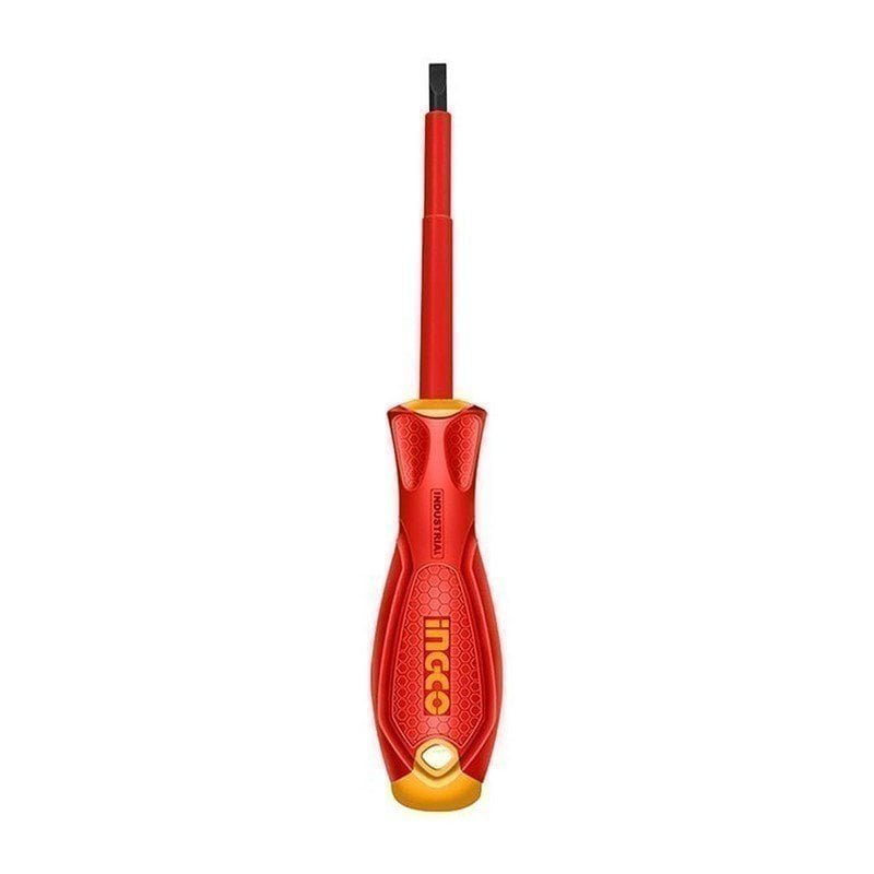 This is the INGCO INSULATED SCREWDRIVER HISD815125 one of the best tools by technicians and electricians sold by Tech Store in Lebanon.