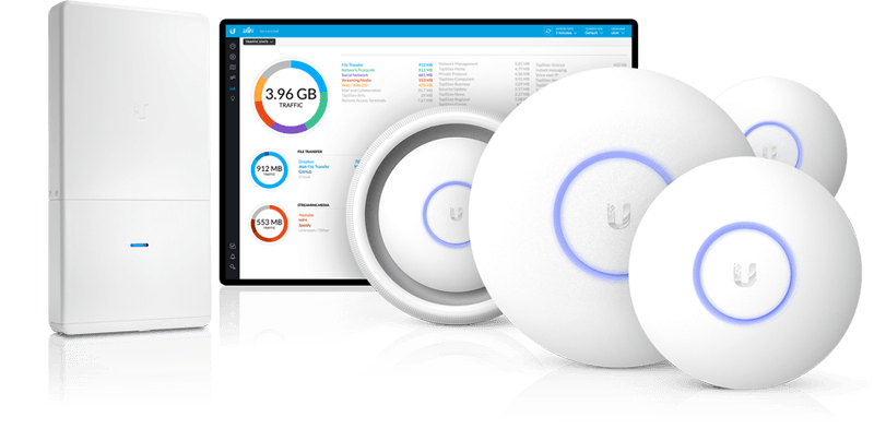 Introducing UBIQUITI - a global manufacturer of wireless data communication and wired products for enterprises and homes, available at Tech Store Lebanon.