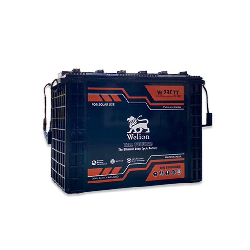 This is the Welion Tubular Battery 12V-230AH Deep Cycle used for solar energy and sold by Tech Store in Lebanon