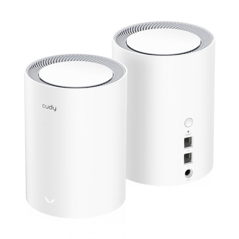 This is the Cudy AX1800 Whole Home Mesh WiFi System and it is sold by Tech Store Lebanon.
